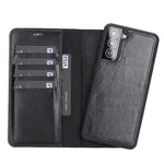 Premium Genuine Leather Wallet Case for Samsung Galaxy S21, S21 Plus & S21 Ultra (Skadi)