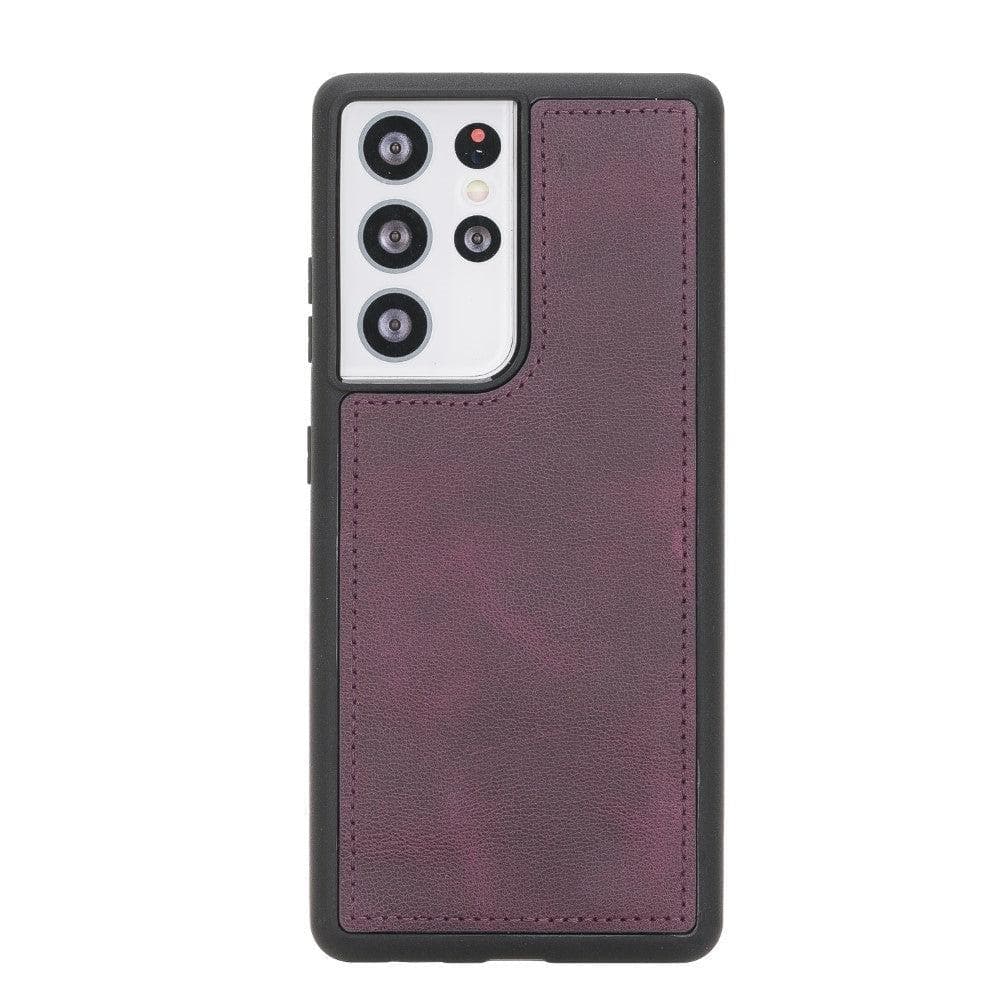 Premium Genuine Leather Wallet Case for Samsung Galaxy S21, S21 Plus & S21 Ultra (Skadi)
