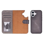 Magic iPhone 17 Leather Wallet Case, Pro /Pro Max / Air (Detachable)