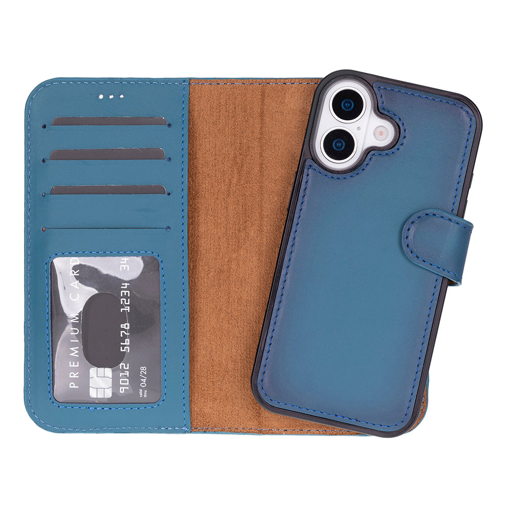Magic iPhone 17 Series Leather Detachable Wallet Case