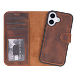 Magic iPhone 17 Leather Wallet Case, Pro /Pro Max / Air (Detachable)