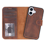 Magic iPhone 17 Series Leather Detachable Wallet Case