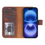 Magic iPhone 17 Leather Wallet Case, Pro /Pro Max / Air (Detachable)
