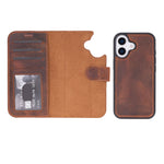 Magic iPhone 17 Series Leather Detachable Wallet Case