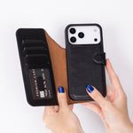 Magic iPhone 17 Series Leather Detachable Wallet Case
