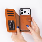 Magic iPhone 17 Series Leather Detachable Wallet Case