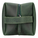 Genuine Leather Dopp Kit, Men's & Women's Toiletry Bag, Travel Organizer, Shaving Bag (Rhett)