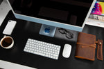 Leather Desk Mat: Water-Repellent Office Pad (Vero)