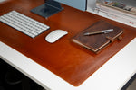 Leather Desk Mat: Water-Repellent Office Pad (Vero)