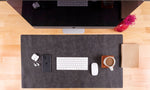 Leather Desk Mat: Water-Repellent Office Pad (Vero)