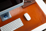 Leather Desk Mat: Water-Repellent Office Pad (Vero)