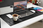 Leather Desk Mat: Water-Repellent Office Pad (Vero)