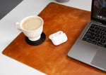 Leather Desk Mat: Water-Repellent Office Pad (Vero)