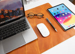 Leather Desk Mat: Water-Repellent Office Pad (Vero)