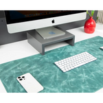 Leather Desk Mat: Water-Repellent Office Pad (Vero)
