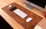 Leather Desk Mat: Water-Repellent Office Pad (Vero)
