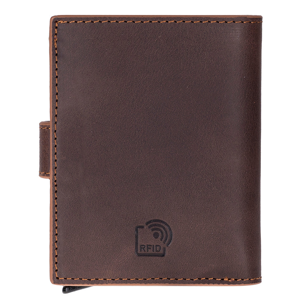 Minimalist Leather Smart Wallet – RFID Blocking Card Holder (Venus)