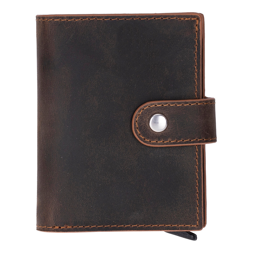 Minimalist Leather Smart Wallet – RFID Blocking Card Holder (Venus)