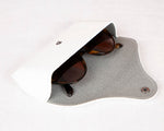 Leather Glasses Case Stylish Eyewear Protection (Optura)