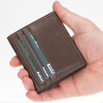 Robin Leather Card Holder Wallet