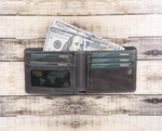 Leather Wallet โ Genuine Leather Bifold Wallet with Card Slots (Torin)