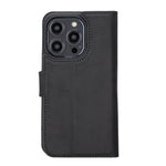 Liluri iPhone 14 Pro Detachable Leather Wallet Case