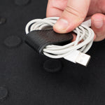 Orbex Leather Travel Cable Organizer