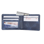 Leather Wallet โ Genuine Leather Bifold Wallet with Card Slots (Torin)