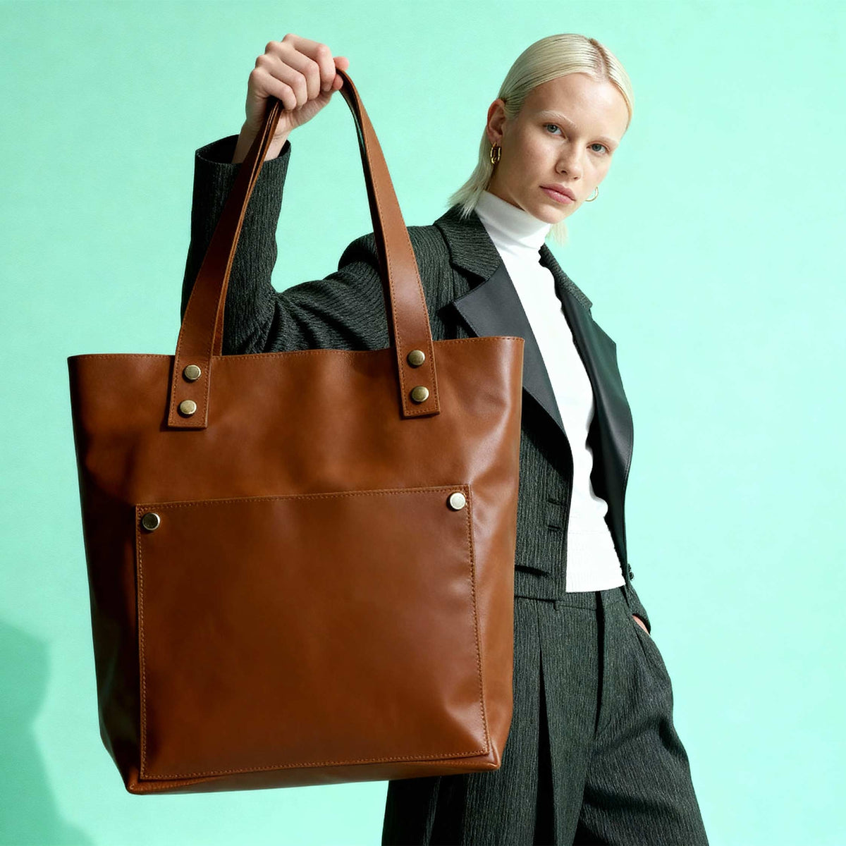 Moon Leather Women's Bag