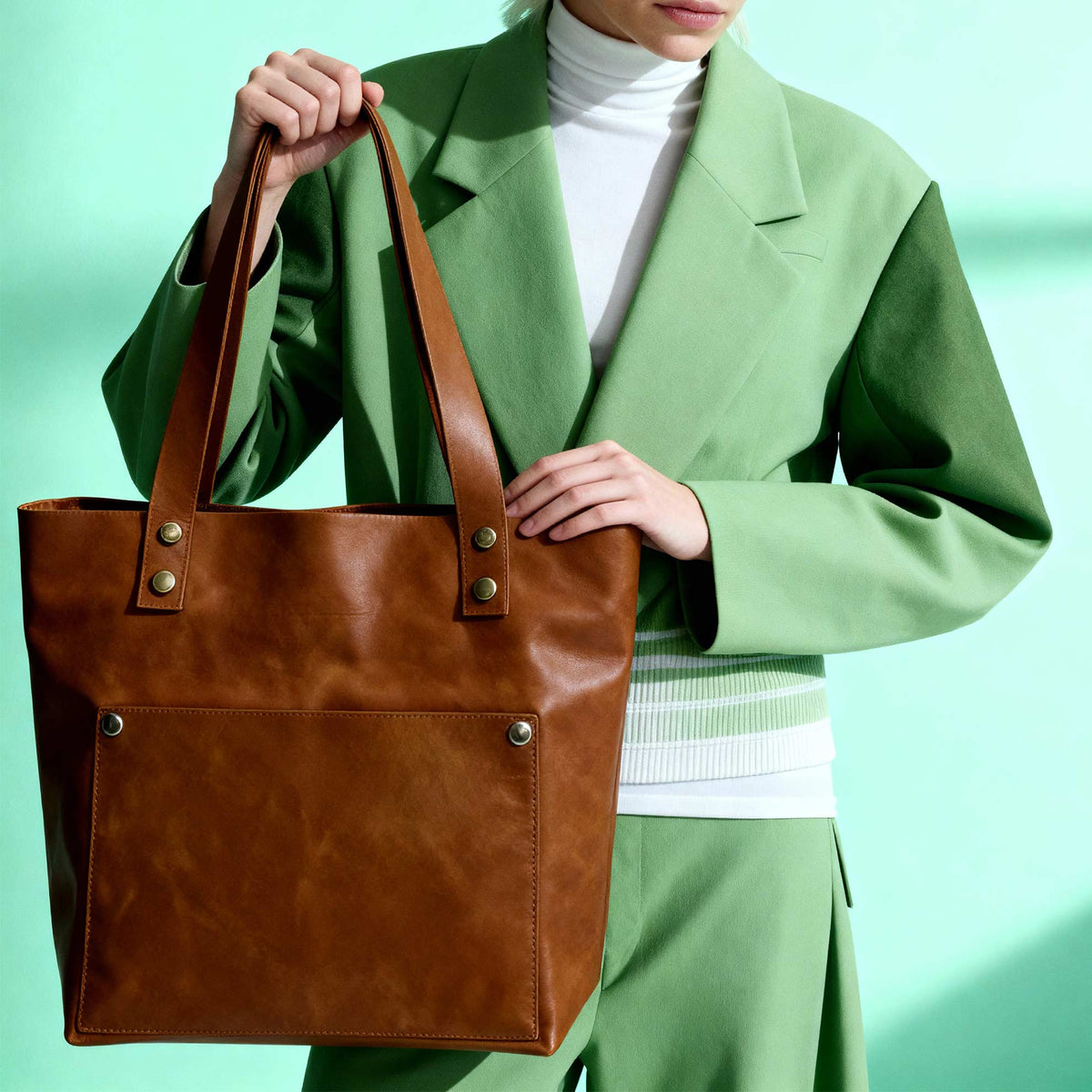 Moon Leather Women's Bag