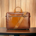 Apollo 13-14 inch MacBook and PC Leather Case