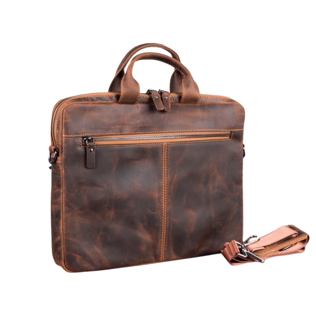 Apollo 13-14 inch MacBook and PC Leather Case