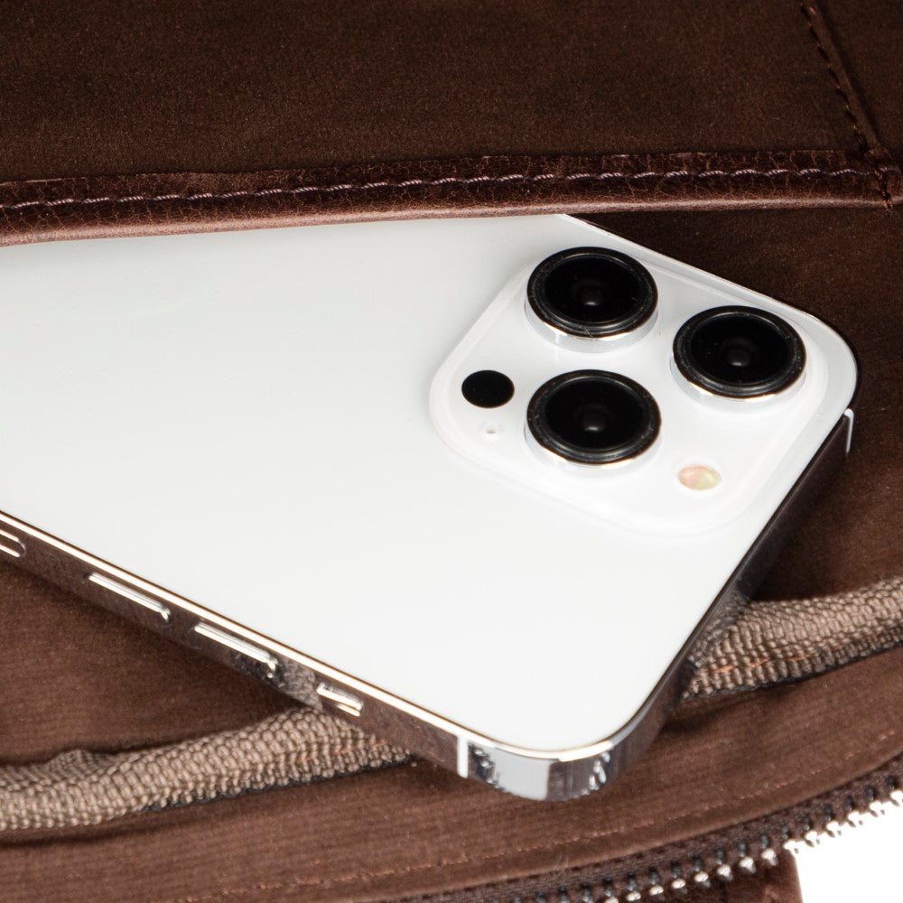 Apollo 13-14 inch MacBook and PC Leather Case