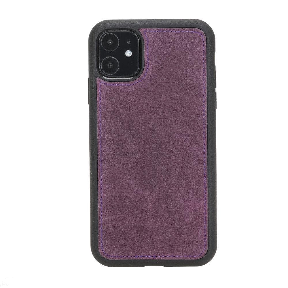 Apple iPhone 11 Series Compatible Leather Wallet Case