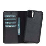 Apple iPhone 11 Series Compatible Leather Wallet Case