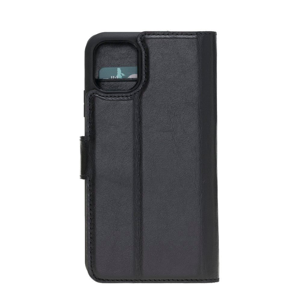 Apple iPhone 11 Series Compatible Leather Wallet Case
