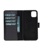 Apple iPhone 11 Series Compatible Leather Wallet Case