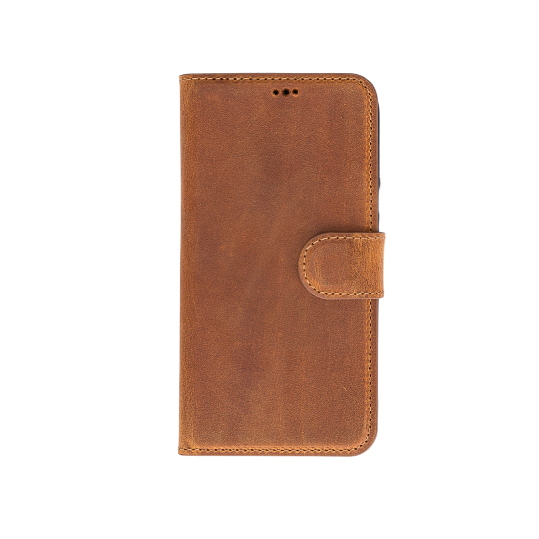 Apple iPhone 11 Series Compatible Leather Wallet Case