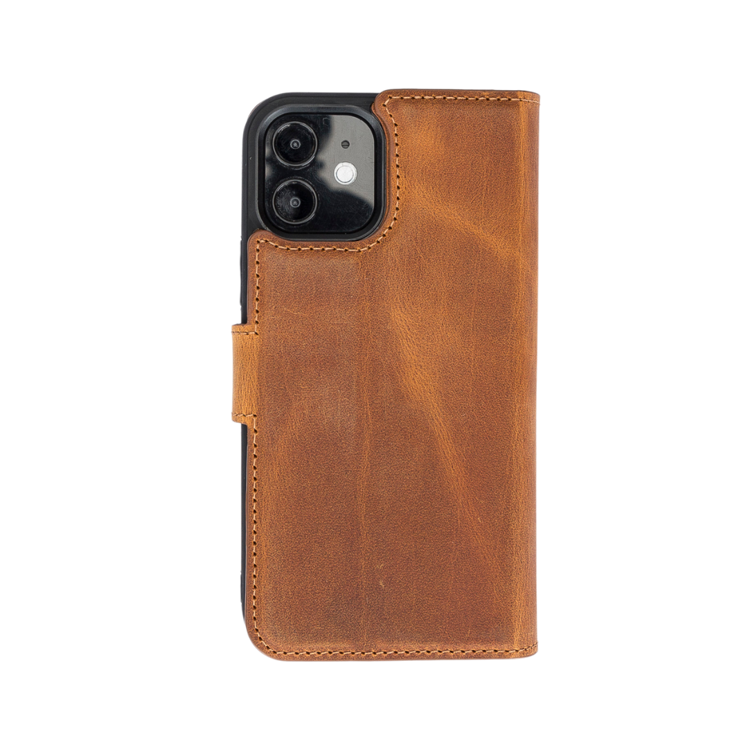Apple iPhone 11 Series Compatible Leather Wallet Case