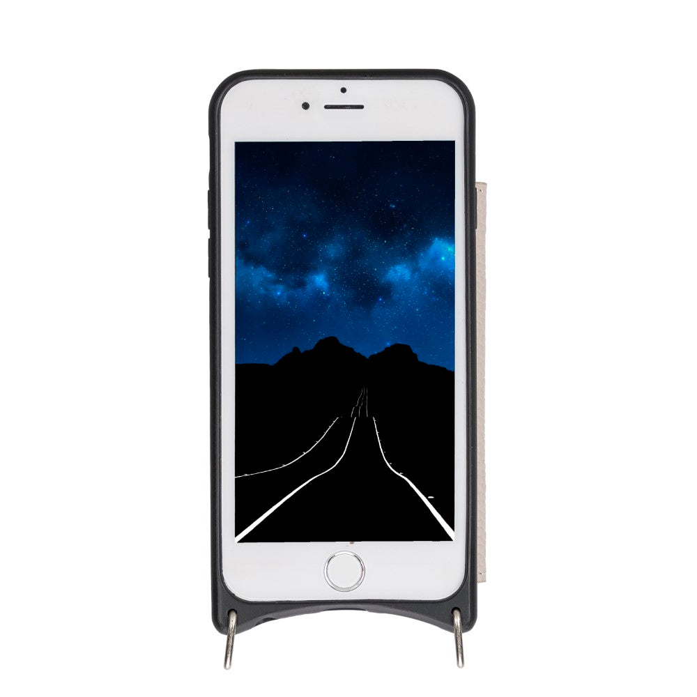 Apple iPhone 7-8 Series Leather Strap Case