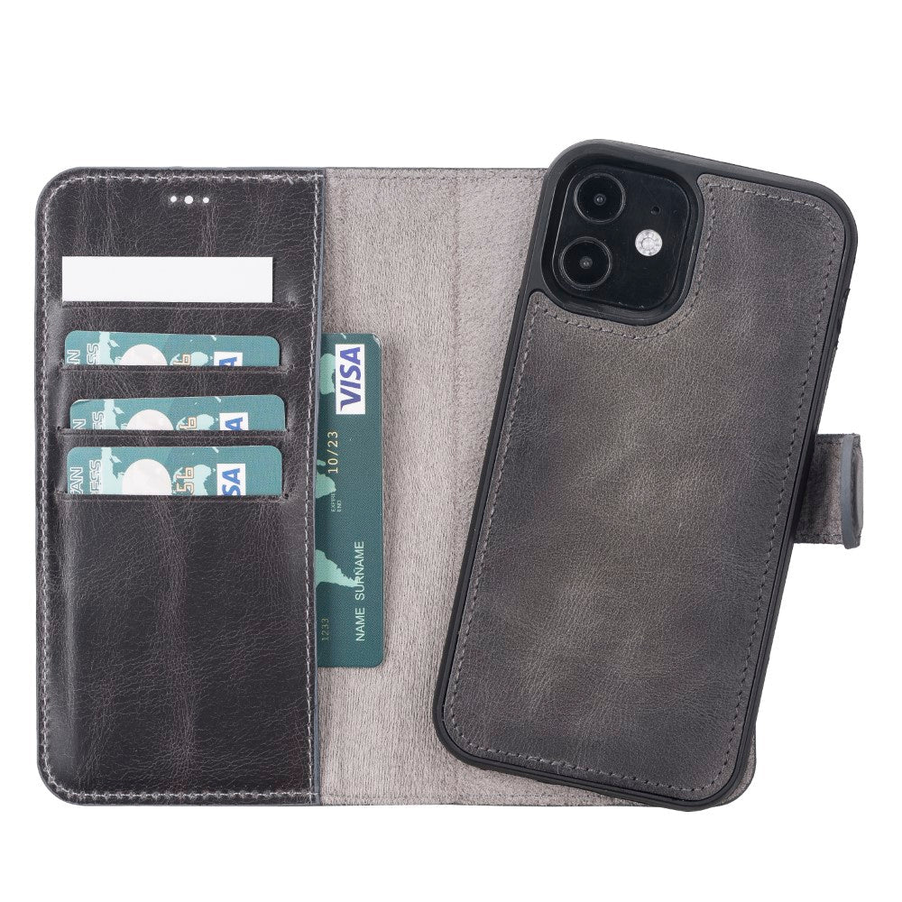 Apple iPhone 12 Series Leather Wallet Case