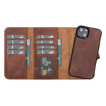 Apple iPhone 13 Series Leather Wallet Case Santa