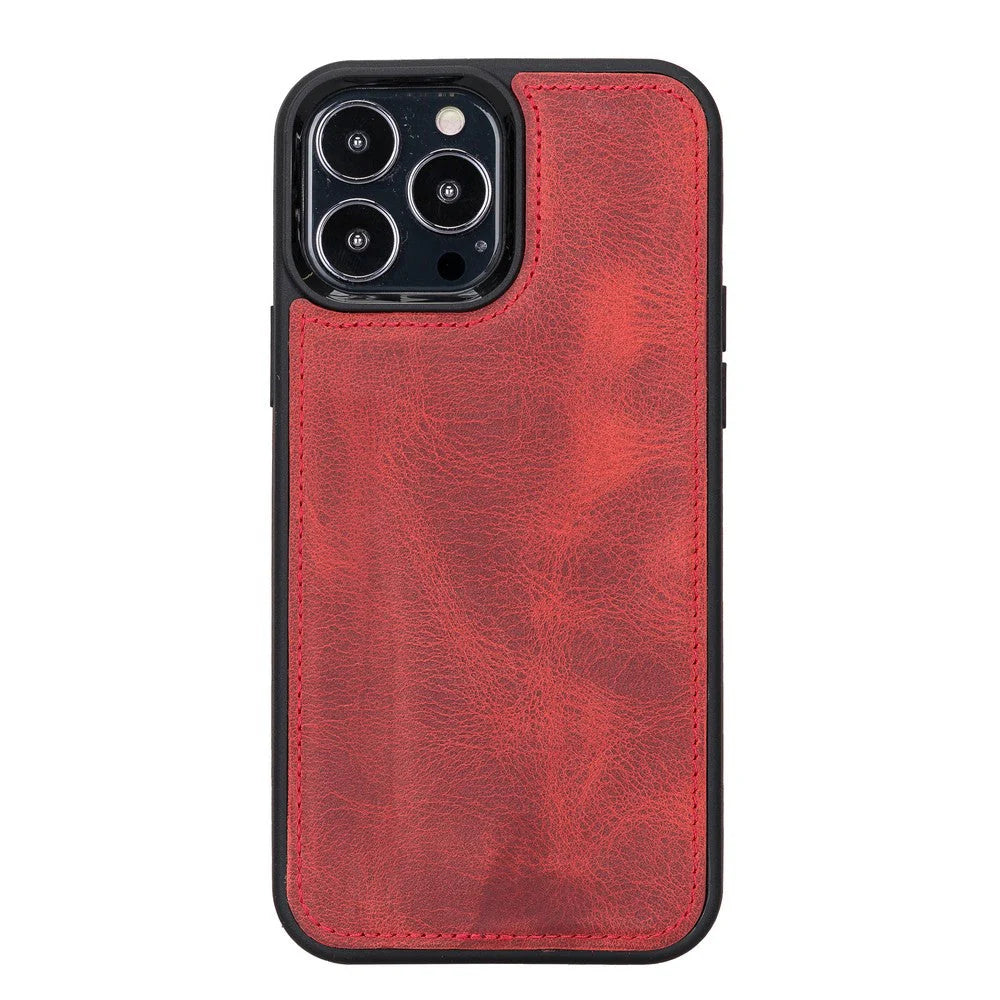 Santa iPhone 13 Pro Max Leather Detachable Wallet Case
