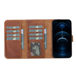 Santa iPhone 13 Pro Leather Detachable Wallet Case