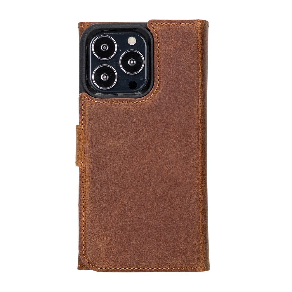 Apple iPhone 13 Series Leather Wallet Case Santa