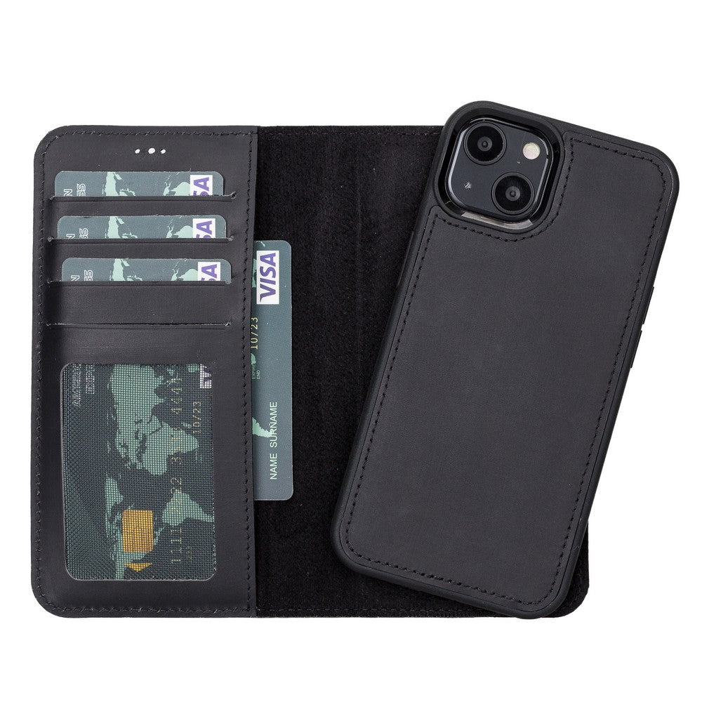 Apple iPhone 13 Series Leather Wallet Case Liluri