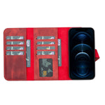 Apple iPhone 13 Series Leather Wallet Case Santa