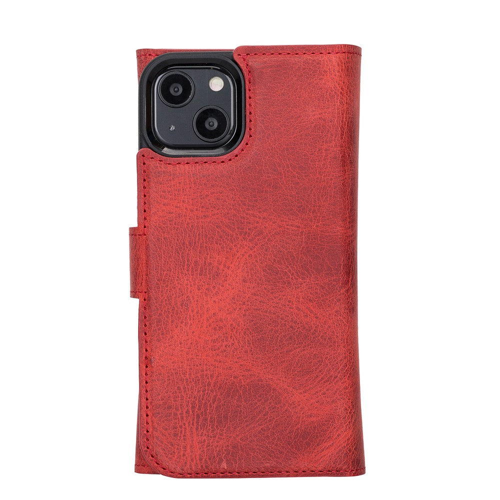 Apple iPhone 13 Series Leather Wallet Case Santa