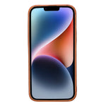 Apple iPhone 14 Series Leather Back Cover ROCK