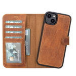 Apple iPhone 14 Series Leather Wallet Case MWWN